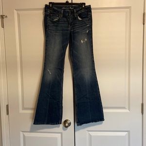 American Eagle flared jeans